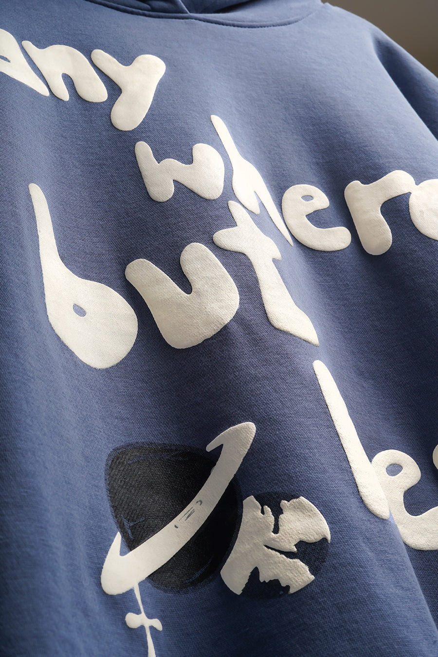 ANYWHERE BUT HERE HOODIE