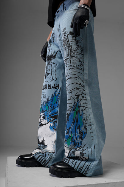MYSTIC FLAME DENIM